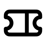 Ticket Voucher SVG Icon